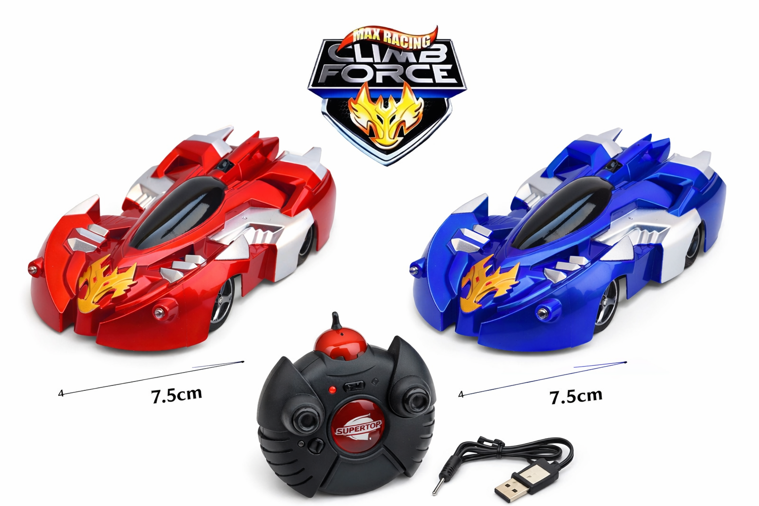 Gravity Defying Wall Climbing Stunt  RC Toy Car