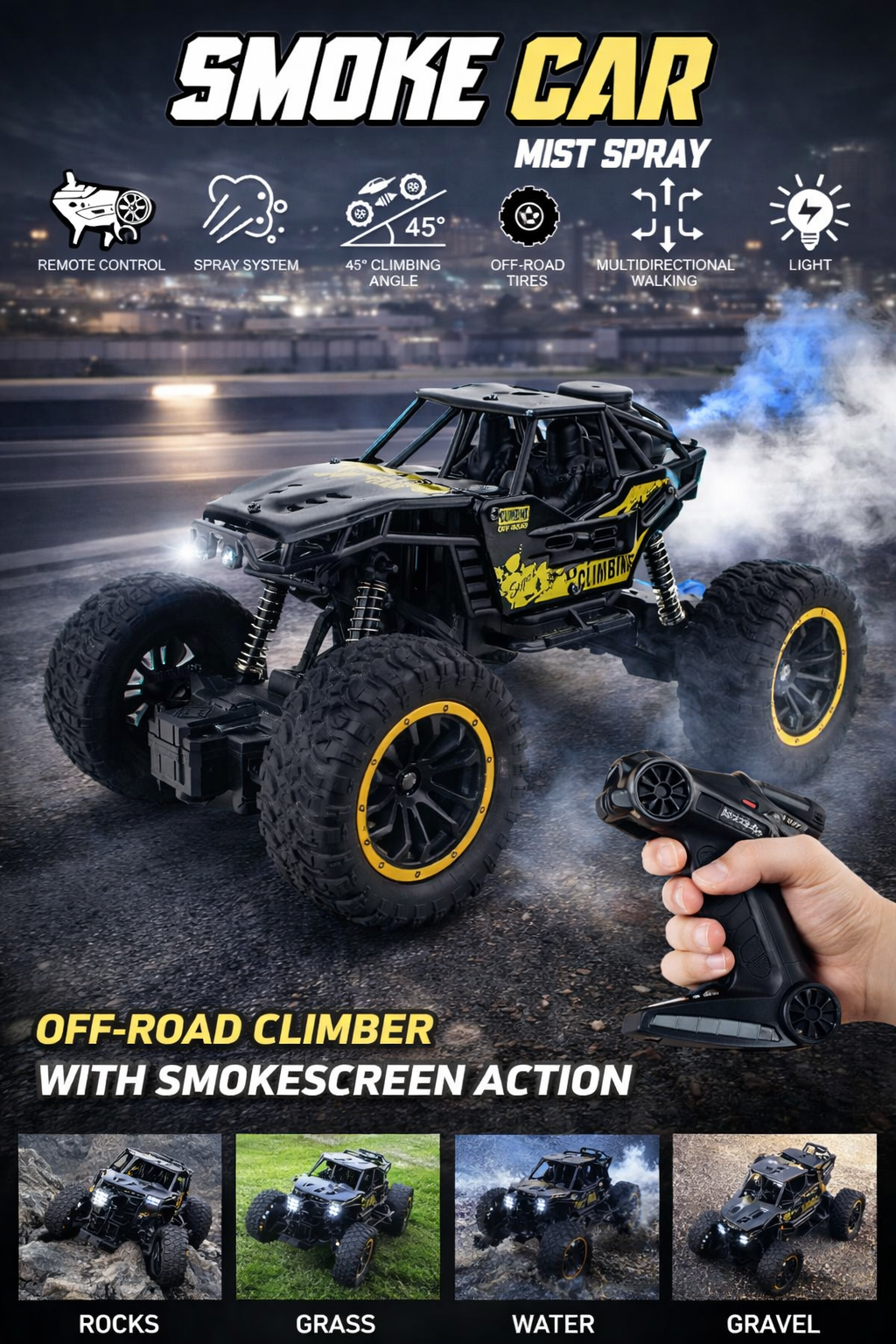 Monster Truck Rock Crawler