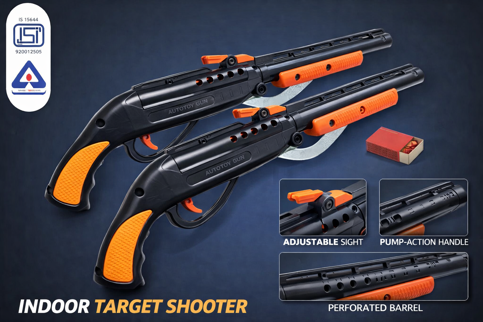 Match Stick Gun (Pack of 2)