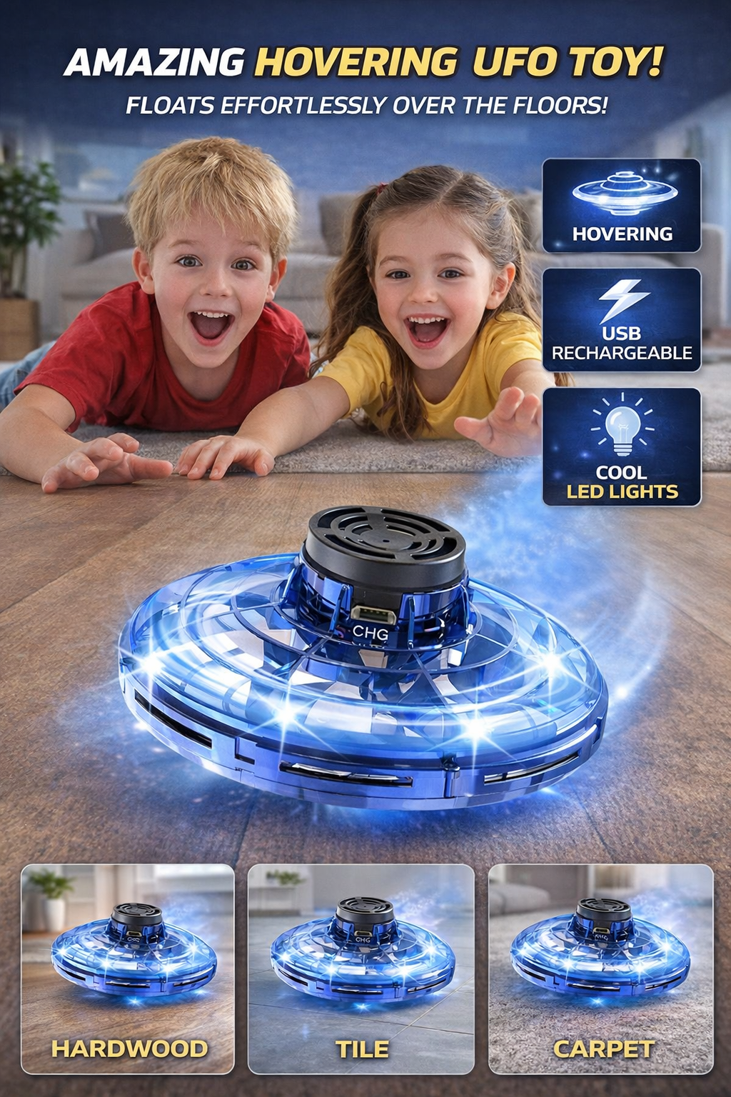 Magic Flying Orb Spinner Outdoor Toys?Assorted Color?